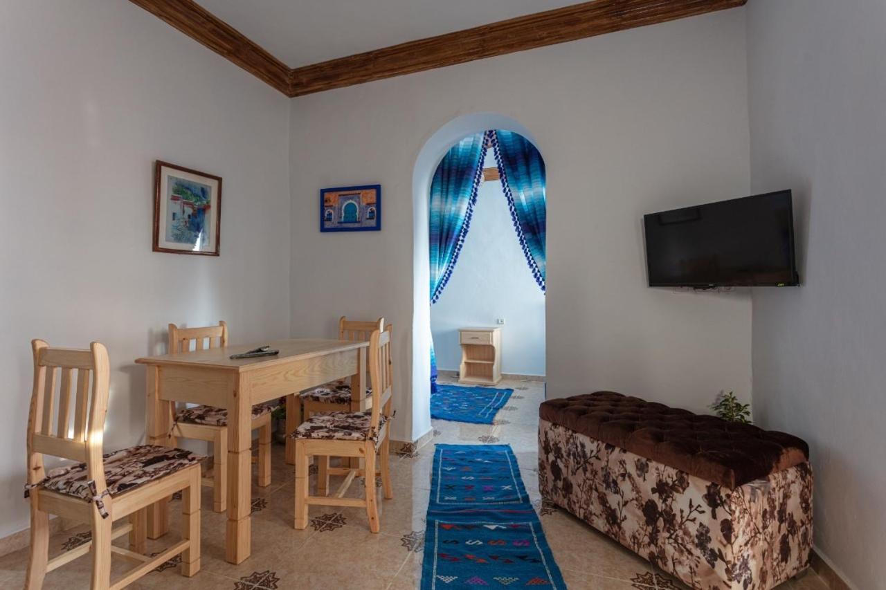 Apartmán Dar Sidi Mfedal Šafšawán Exteriér fotografie